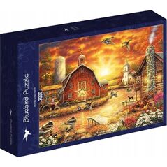 Teka Puzzle 3000 Zachód słónca na wsi, Chuck Plisson