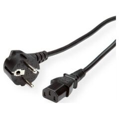 Kabel zasilający Roline Kabel zasilający ROLINE GREEN, prosty IEC-żeński, czarny, 3 m