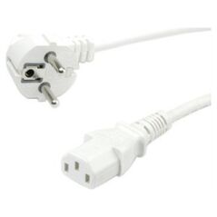 Kabel zasilający Roline Kabel zasilający ROLINE GREEN, prosty IEC-żeński, biały, 1,8 m