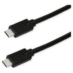 Kabel USB Roline Kabel ROLINE GREEN USB 3.2 Gen 2x2, Emark, C-C, M/M, 20Gbit/s, 100W, zwart, 2 m