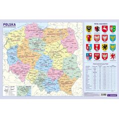 Teka Podkładka na biurko Polska podział administracyjny