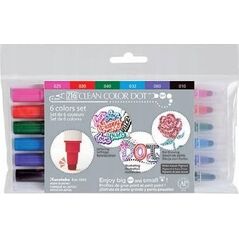 Artequipment Zig Clean Color DOT 6 color set