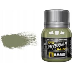 Vallejo Ammo: DIO Drybrush - Light Olive Green
