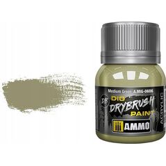 Vallejo Ammo: DIO Drybrush - Medium Green