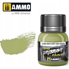 Vallejo Ammo: DIO Drybrush - Light Kaki Green 