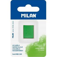 Teka Farba akwarelowa w kostce zieleń traw MILAN