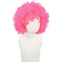 Teka Peruka afro XXL różowa