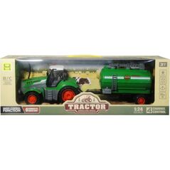 Teka Traktor z przyczep± sterowany pilotem z ładowark±