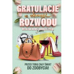 Teka Karnet Rozwód Damski z zawieszk±