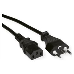 Triton Kabel zasilający VALUE (CH), czarny, 1,8 m