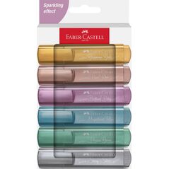 Teka Zakre¶lacz metaliczny 6 kolorów FABER CASTELL