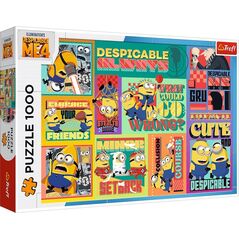 Trefl Puzzle 1000 Szalone przygody Minionków TREFL
