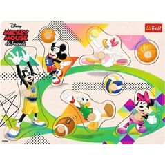 Trefl Puzzle medium drewniane - Mickey & Friends TREFL