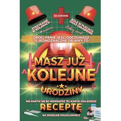 Teka Karnet Urodzinowy z recept±