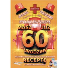 Teka Karnet Urodzinowy z recept± 60