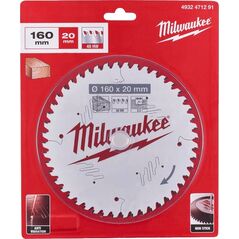 Milwaukee MILWAUKEE CIRCULAR SAW 160x20x2.2x48z WOOD - CLEAN CUTTING CSB P W