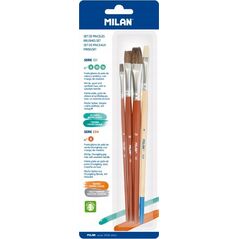 Teka Pędzle nr 4,10,16 seria 121, nr 8 seria 524 MILAN