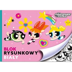 Teka Blok rysunkowy biały A4/20K Atomówki mix