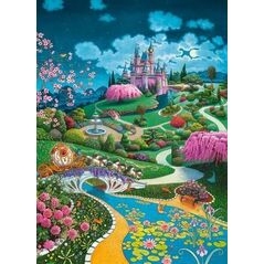 Castorland Puzzle 100 Cinderella's Castle CASTOR