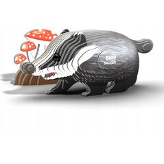 Fat Brain Toys Borsuk Eugy. Eko Układanka 3D