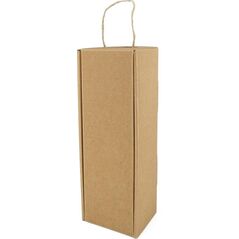 Teka Pudełko na wino kraft (6szt) IDEA HOME