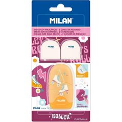 Teka Temperówko - gumka Capsule Roller + 2 gumki MILAN