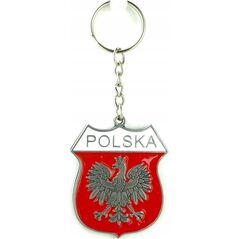 Teka Brelok metalowy Godło Polski ABINO