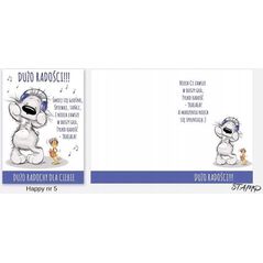 Stamp Karnet Happy B6 + koperta wzór nr 05