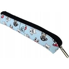 Piórnik Bee-bee Piórnik mini Buldogi blue