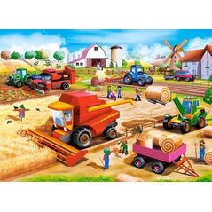 Castorland Puzzle 60 Work on the Farm CASTOR