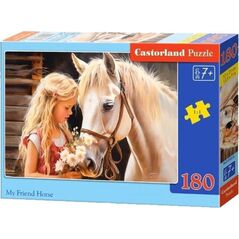 Castorland Puzzle 180 My Friend Horse CASTOR