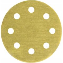 Milwaukee MILWAUKEE ABRASIVE DISC PREMIUM HP 125mm 8 HOLES P120 / 50 pcs.