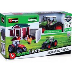 Bburago Chicken Coop Playset Tractor BBURAGO
