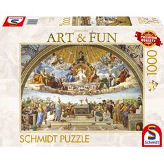 Schmidt Spiele Puzzle PQ 1000 MARKUS BINZ Dysputa o Naj¶więtszym