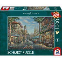 Schmidt Spiele Puzzle PQ 1000 THOMAS KINKADE Hiszpańska uliczka