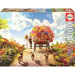 Educa Educa 1000 Carrying Flowers