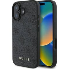 Guess Guess GUHCP16SG4GFGR iPhone 16 6.1" czarny/black hardcase 4G Classic