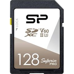 Karta Silicon Power Superior Pro SDXC 128 GB Class 10 UHS-II/U3 V60 (SP128GBSDXJV6V10)
