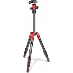 Statyw Manfrotto Manfrotto tripod Element Traveller Small MKELES5RD-BH, red