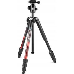 Statyw Manfrotto Manfrotto tripod kit Element MII MKELMII4RD-BH, red