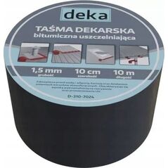 Tytan TAÅMA USZCZELNIAJÄCA DEKARSKA ALUBUTYL 10CM*10MB CZARNY