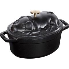 STAUB Garnek żeliwny owalny prosię Staub