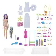 Lalka Barbie Mattel Barbie Color Reveal Tie Dye Fashion Maker Doll