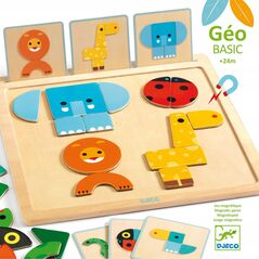 Djeco Djeco Magnetinis žaidimas - GeoBasic