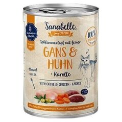 SANABELLE Sanabelle Gęś, kurczak i marchew puszka 180g