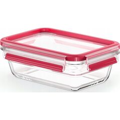 Emsa Emsa Clip&Close Glass Food Container Square 700 ml