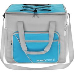 Enero Torba termiczna 36x25x33cm błekitno szara 30l Enero camp