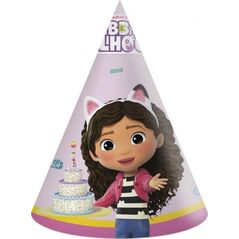 GoDan Czapeczki papierowe Gabby's Dollhouse 6szt