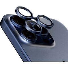 PanzerGlass PanzerGlass Hoops iPhone 15 Pro, Pro Max Blue Titanium