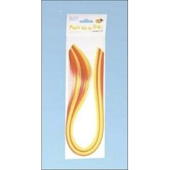 CreativeHobby Paski do quillingu 3mmx50cm żółte 100szt